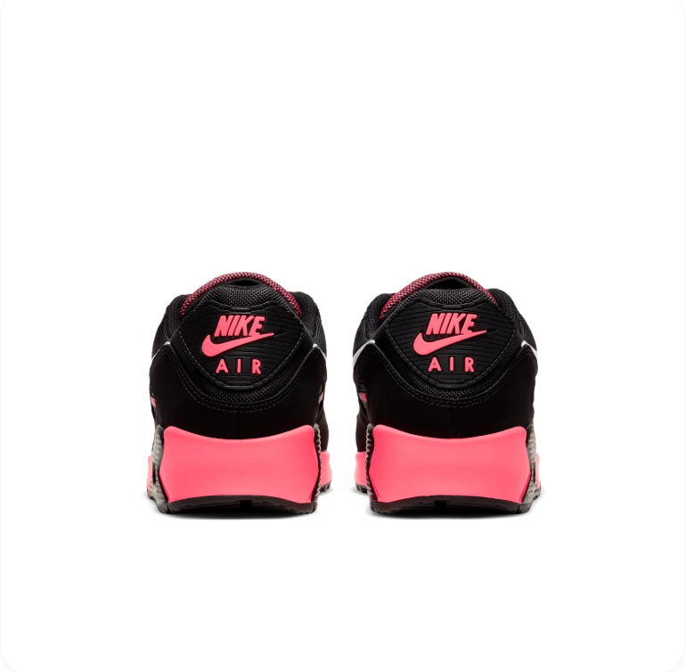 Nike Air Max 90 – Black / White / Racer Pink