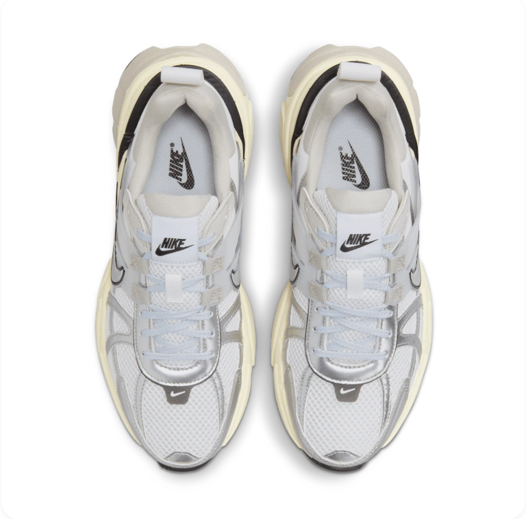 Nike V2K Run – White / Pure Platinum / Black