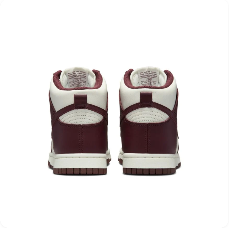 Nike Dunk High – Sail / Dark Chocolate / Plum Eclipse