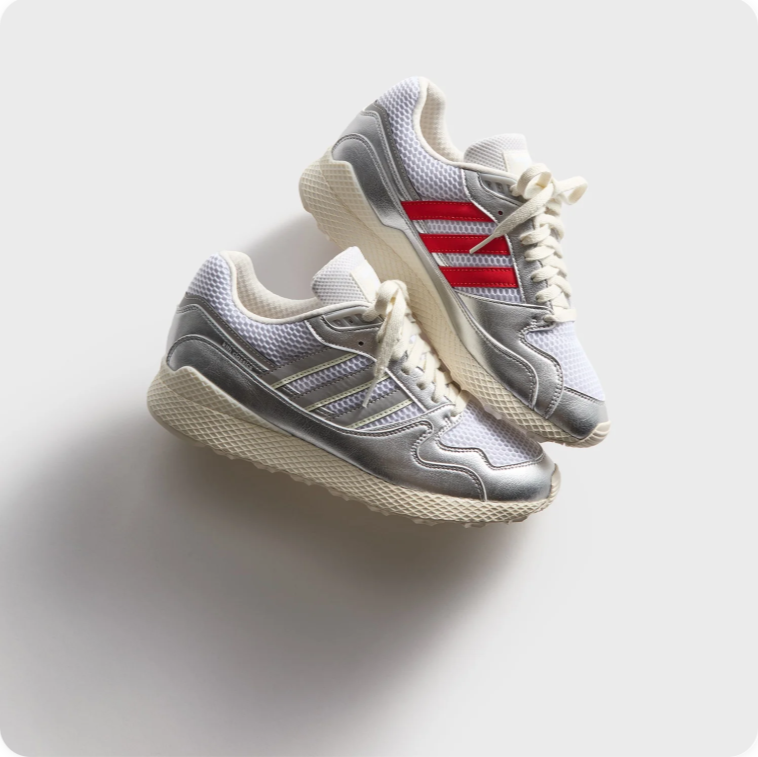 Adidas Torsion Comp – Silver Metallic / Lavender / Cream