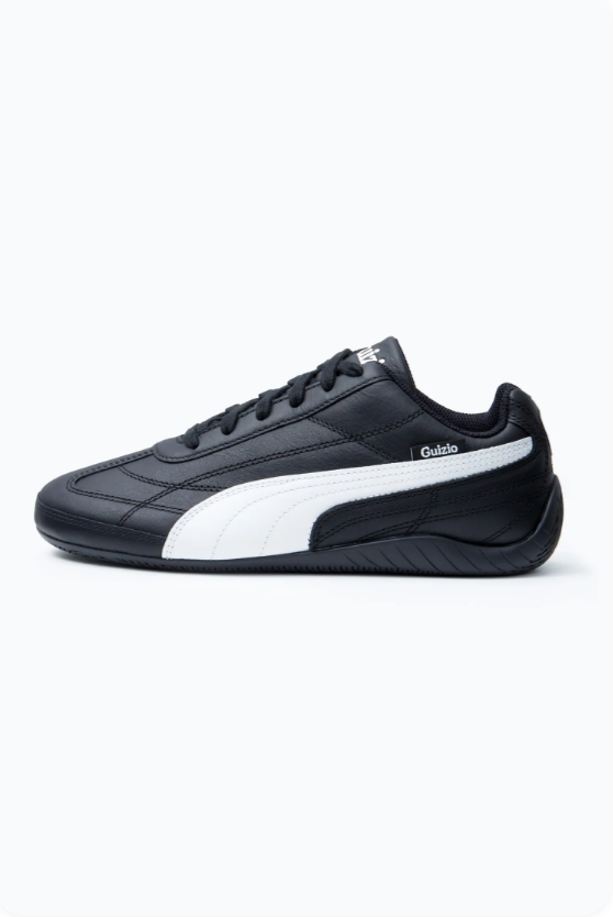 Puma x Guizio Speedcat Black White side view 1