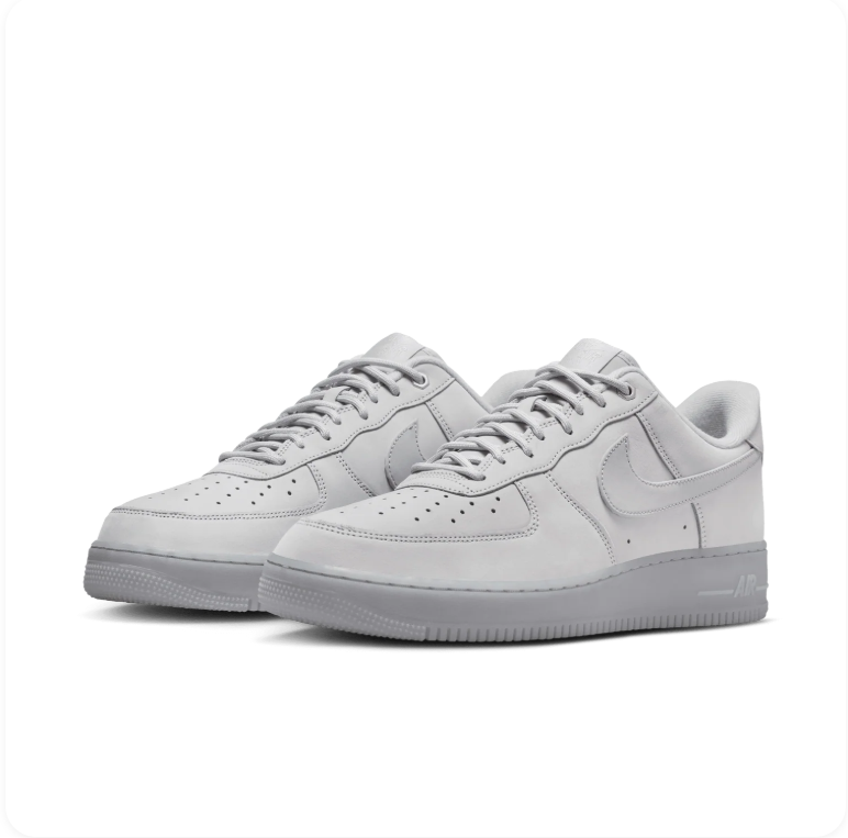 Nike Air Force 1 '07 – White / Wolf Grey / Cool Grey