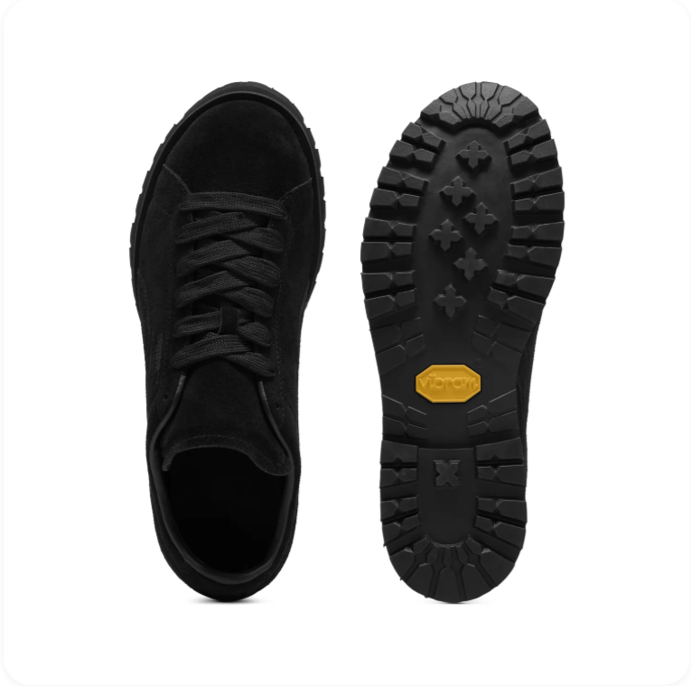 Puma Roma – Triple Black / Lug Sole (Alternative View)