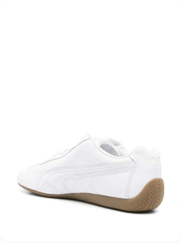 Puma Speedcat OG White Gum heel view