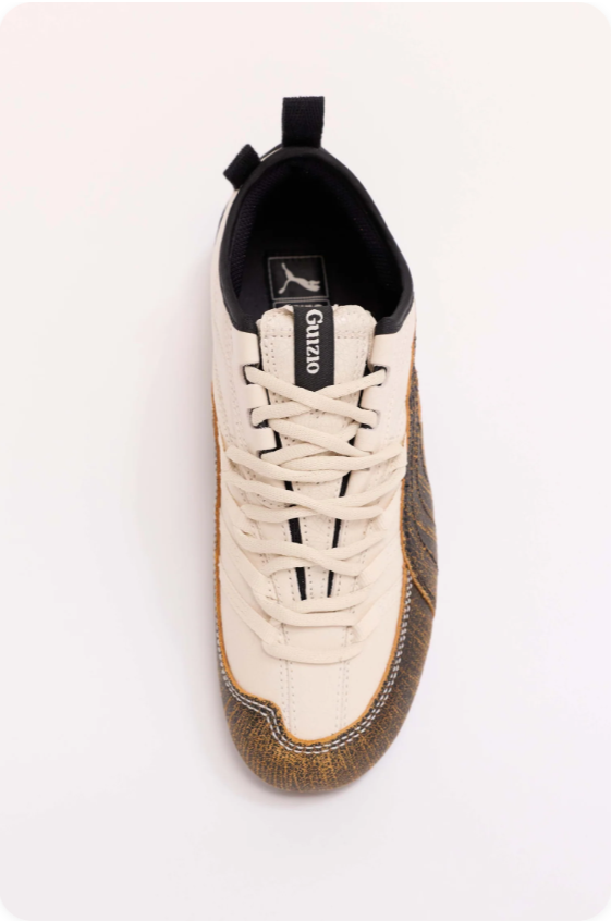 Puma Low-Profile Sneaker – Cream / Olive Cork Wrap / Black