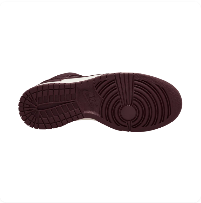 Nike Dunk High – Sail / Dark Chocolate / Plum Eclipse