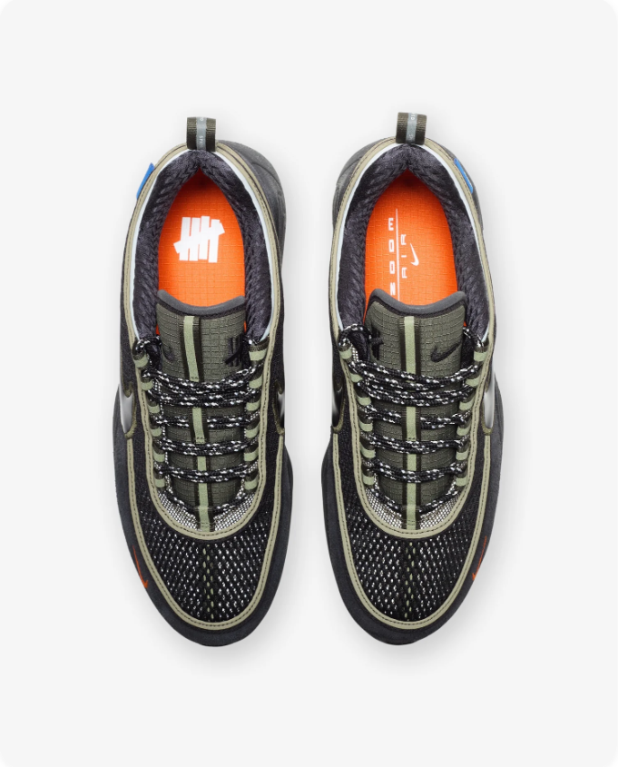 Nike Air Zoom Spiridon Ultra – Black / Olive / Orange