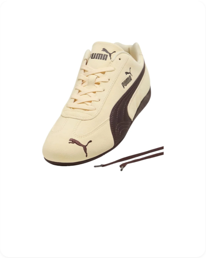 Puma Speedcat OG – Warm White / Dark Chocolate