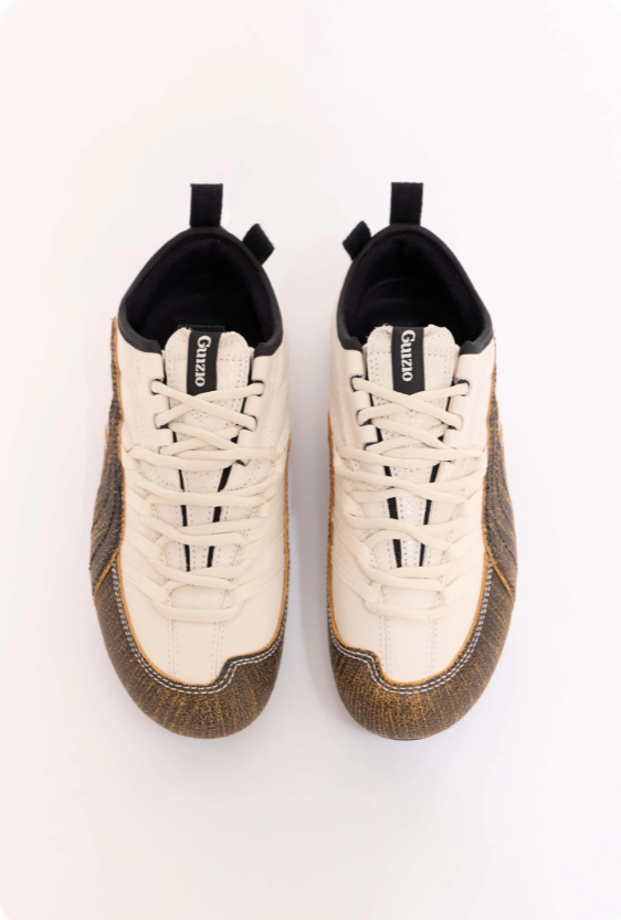 Puma Low-Profile Sneaker – Cream / Olive Cork Wrap / Black