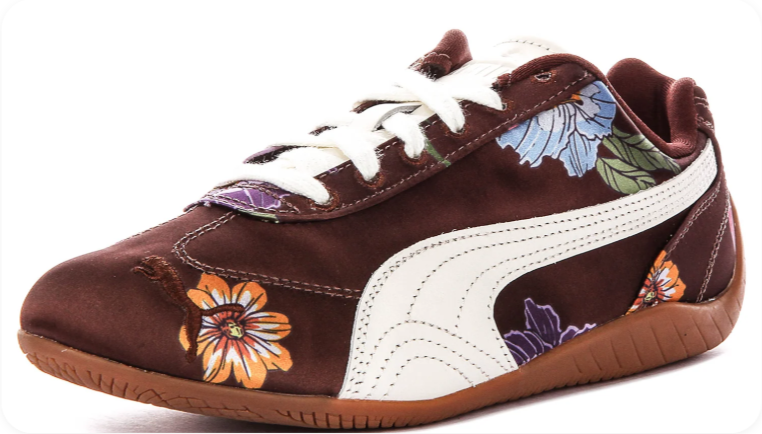 Puma Speedcat OG – Burgundy / Botanical Floral Print / Gum