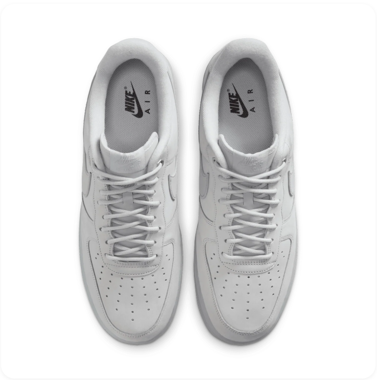 Nike Air Force 1 '07 – White / Wolf Grey / Cool Grey