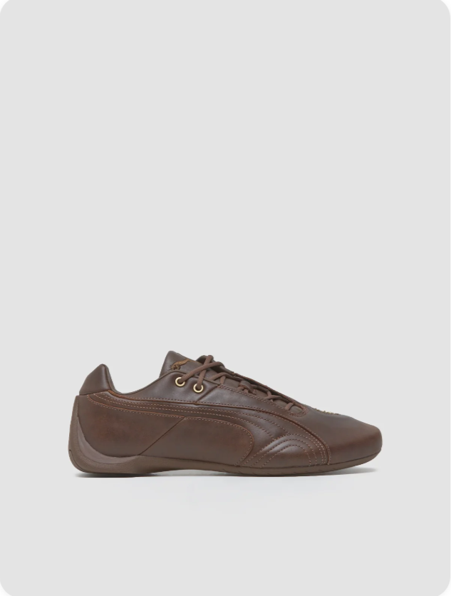 Puma Speedcat – Toffee Brown / Gold Stud
