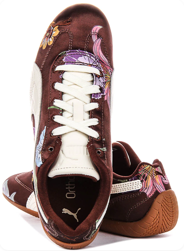 Puma Speedcat OG – Burgundy / Botanical Floral Print / Gum