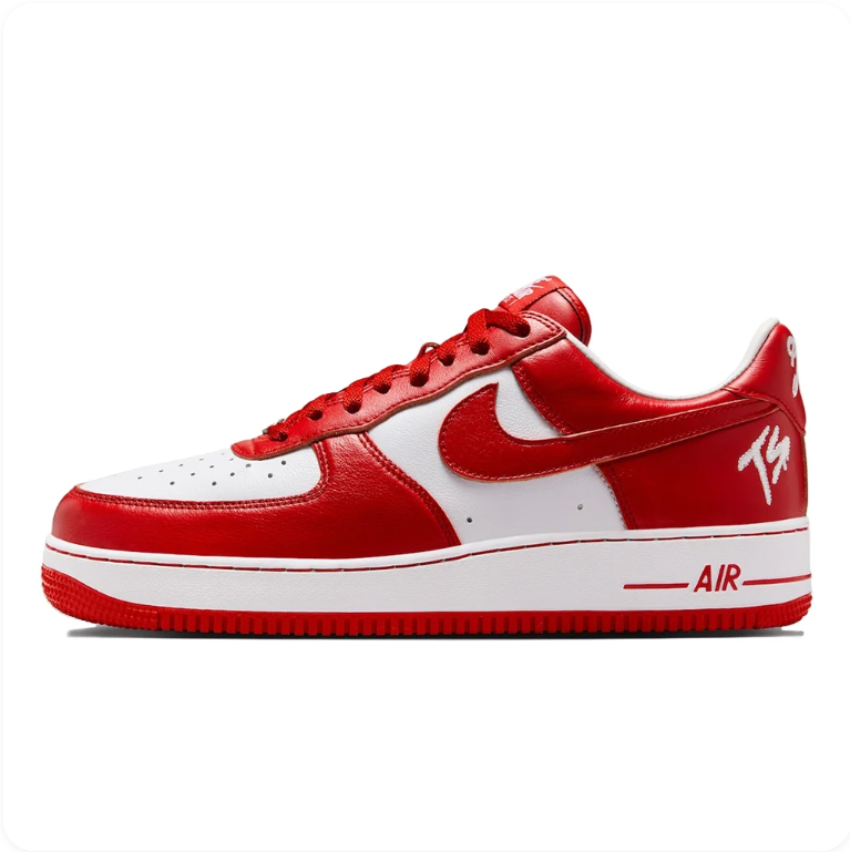 Nike Air Force 1 Low x Travis Scott – White / University Red
