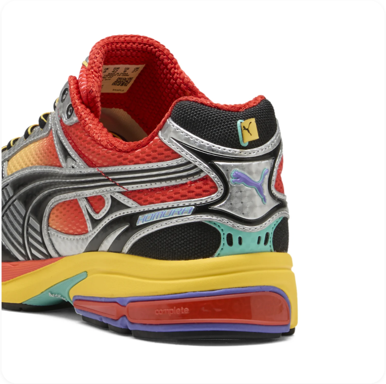 Puma Velophasis – Yellow / Red / Silver / Multicolor