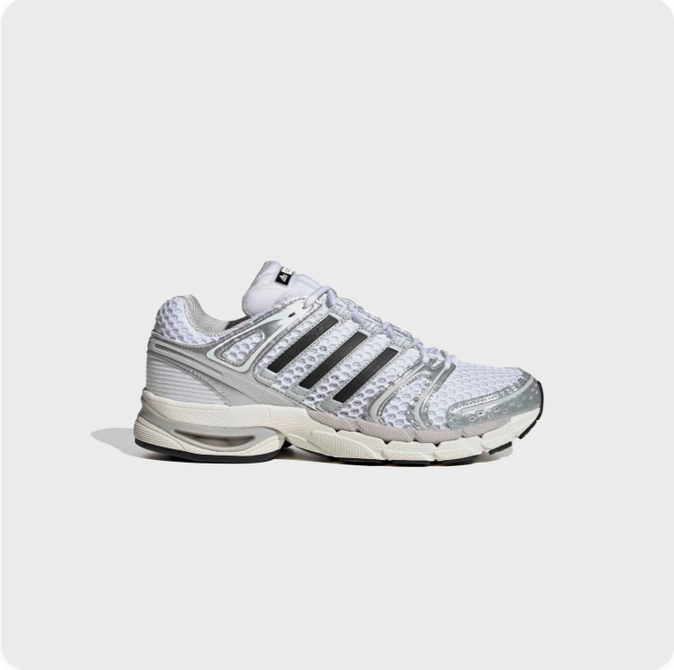 Adidas Response CL – White / Silver Metallic / Black