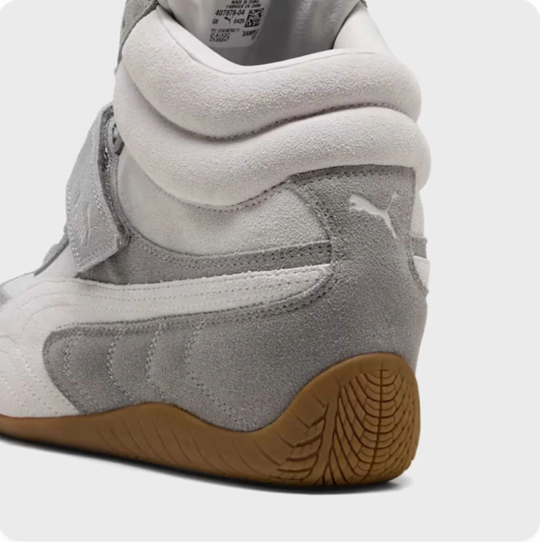 Puma Speedcat Hi – Grey / White / Gum