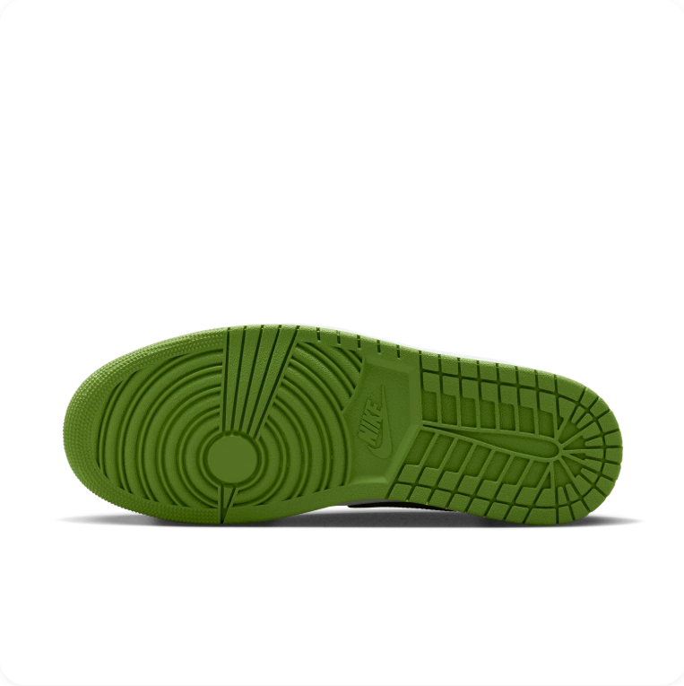 Air Jordan 1 Low – White / Chlorophyll
