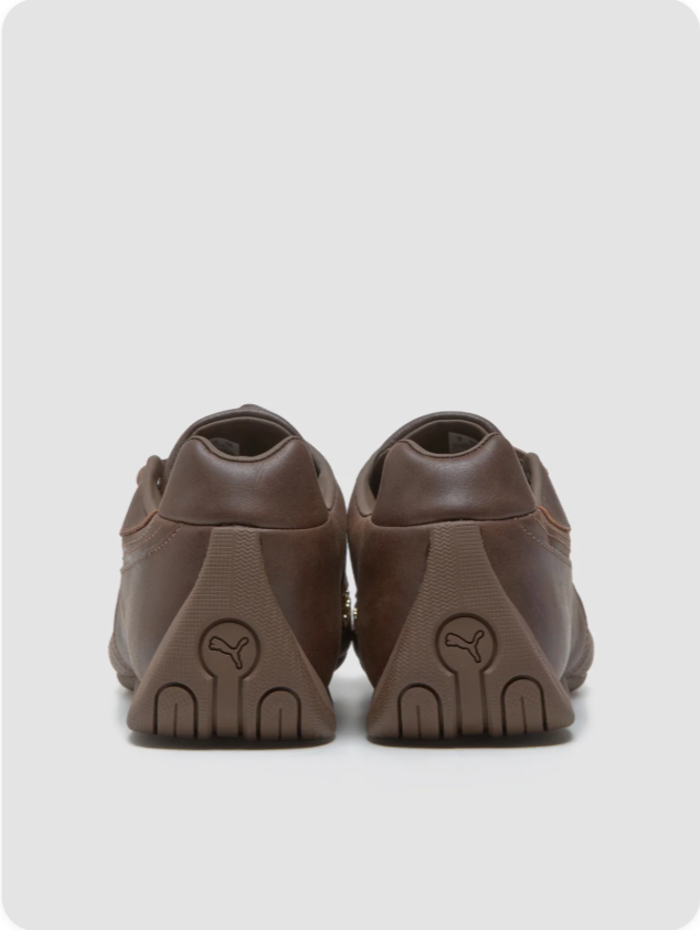 Puma Speedcat – Toffee Brown / Gold Stud