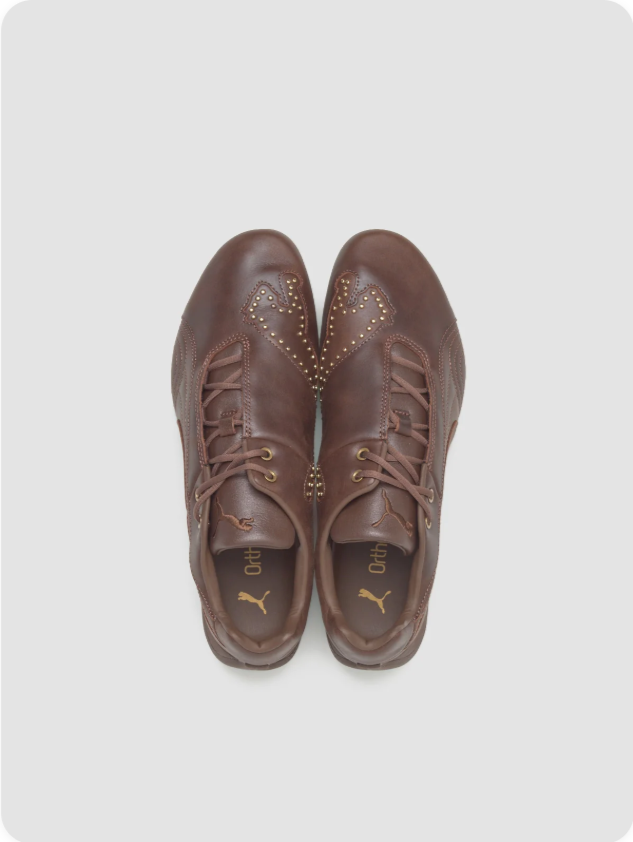 Puma Speedcat – Toffee Brown / Gold Stud