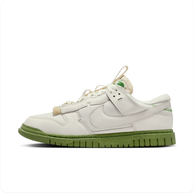 Nike Dunk Low Jumbo Sail Chlorophyll side view 2