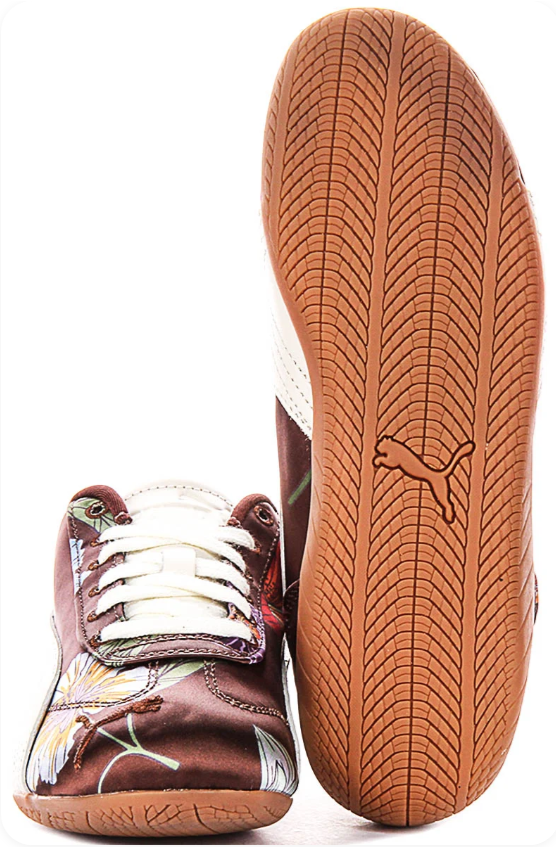 Puma Speedcat OG – Burgundy / Botanical Floral Print / Gum