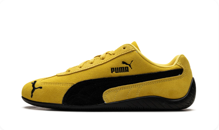 Puma Speedcat OG Saffron Yellow Black side view 2