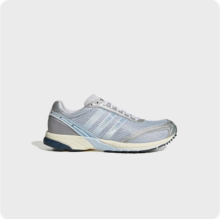 Adidas Marathon – Light Blue / Silver Metallic / Cream