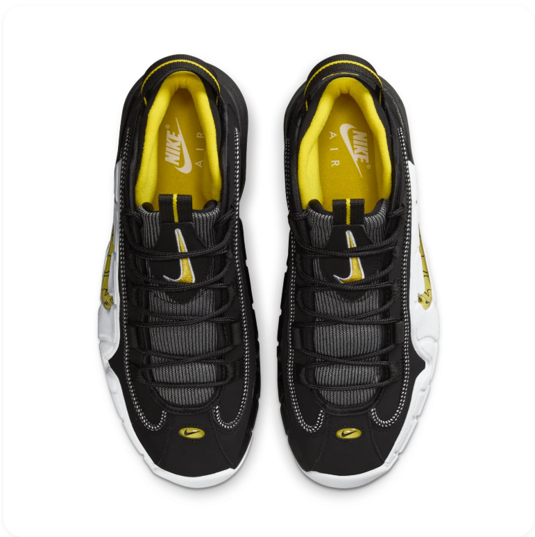 Nike Air Max Penny 1 – Black / White / Optic Yellow