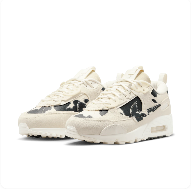 Nike Air Max 90 Futura – Black Cow Print