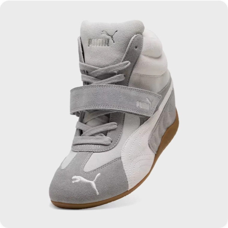 Puma Speedcat Hi – Grey / White / Gum