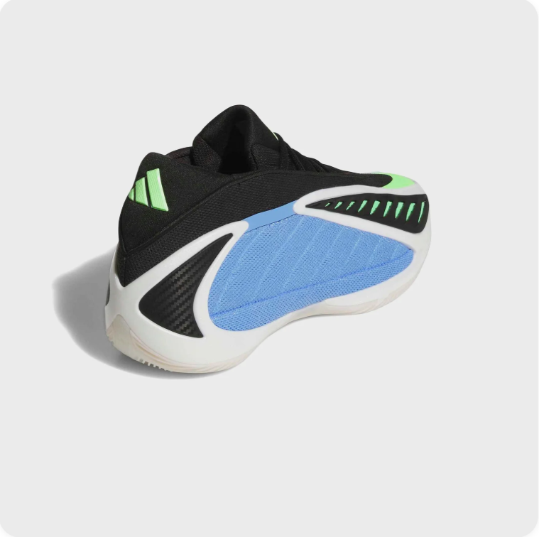 Adidas AE 1 Black Green Blue rear view