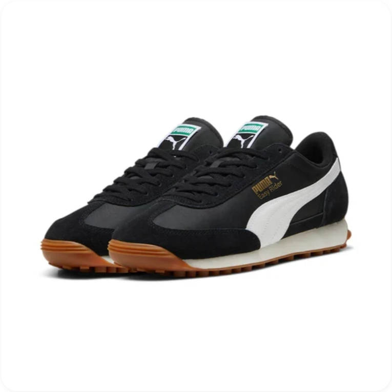Puma Easy Rider – Black / White / Gum