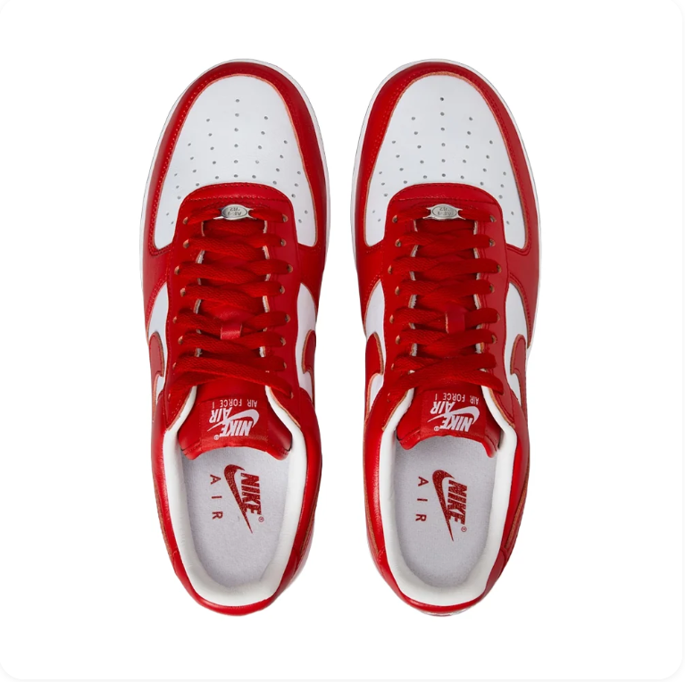 Nike Air Force 1 Low x Travis Scott – White / University Red