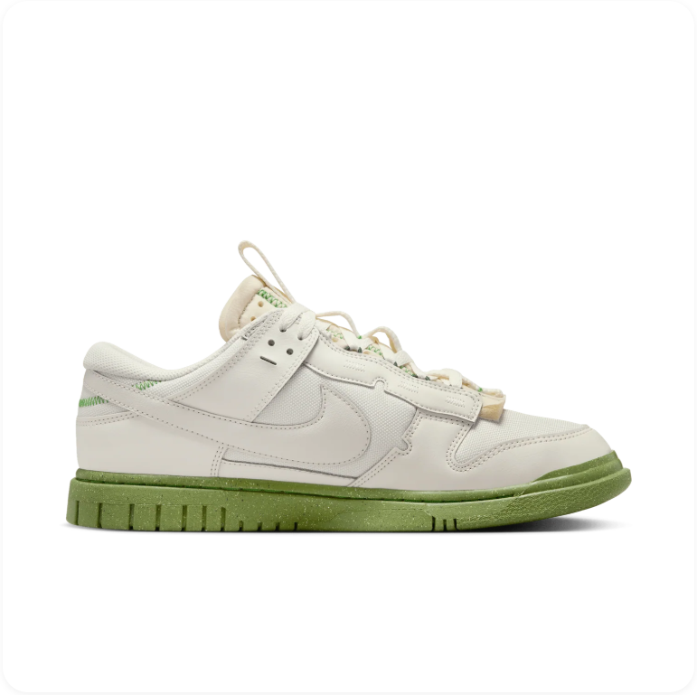 Nike Dunk Low Jumbo Sail Chlorophyll side view 1