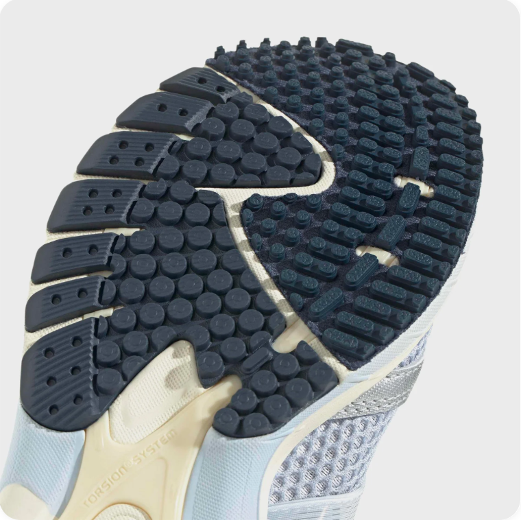 Adidas Marathon – Light Blue / Silver Metallic / Cream
