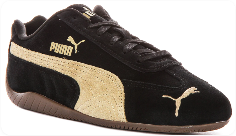 Puma Speedcat OG – Black / Pale Gold / Gum