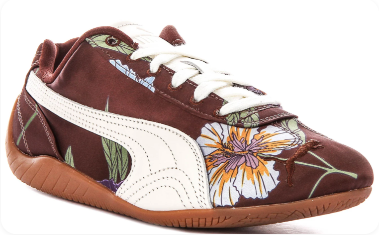 Puma Speedcat OG – Burgundy / Botanical Floral Print / Gum