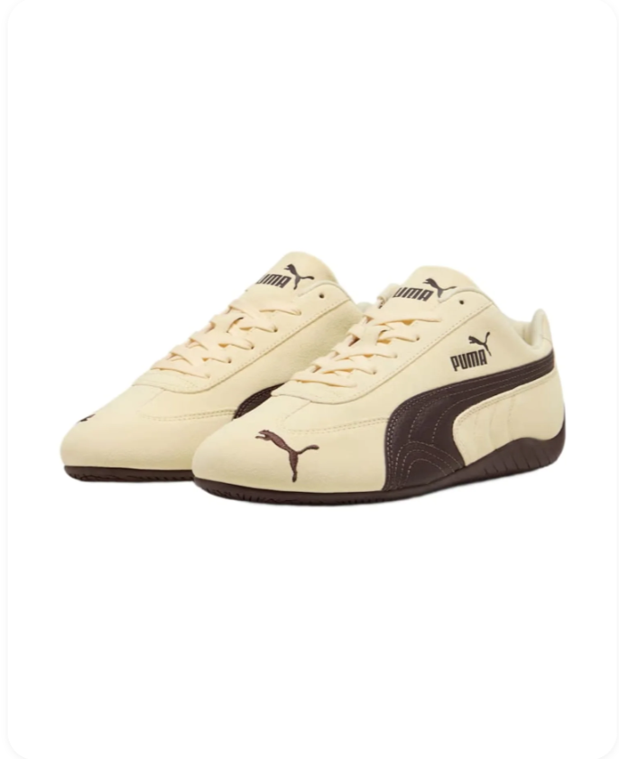 Puma Speedcat OG – Warm White / Dark Chocolate