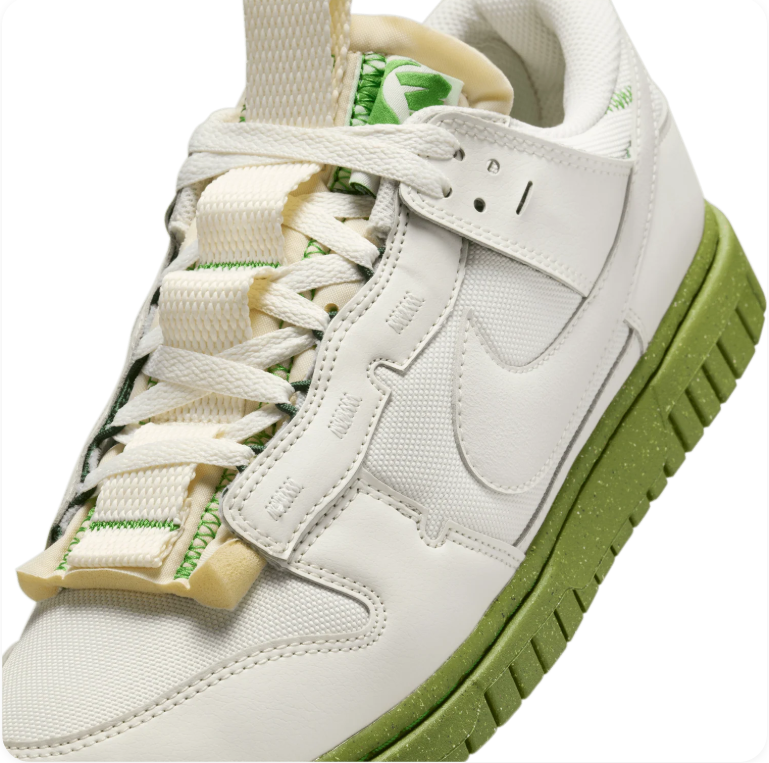 Nike Dunk Low Jumbo – Sail / Chlorophyll