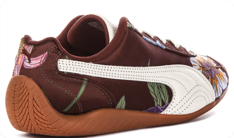 Puma Speedcat OG – Burgundy / Botanical Floral Print / Gum