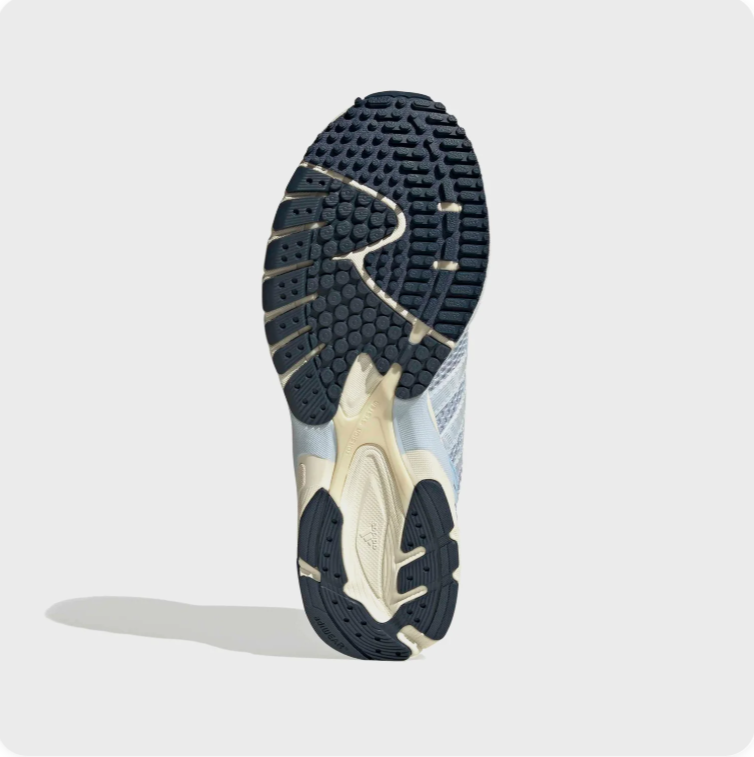 Adidas Marathon – Light Blue / Silver Metallic / Cream
