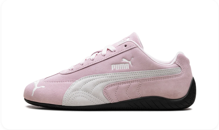 Puma Speedcat OG Pink Lavender White Black side view 2