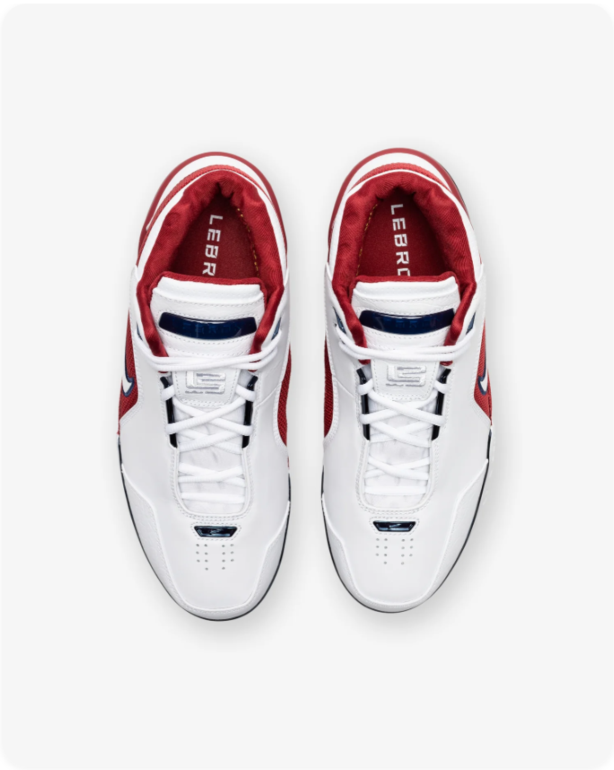 Nike Air Zoom Generation – White / Varsity Crimson / Navy