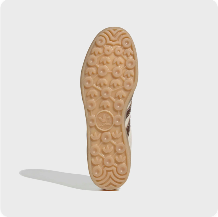Adidas Gazelle Indoor – Cream / Dark Brown / Gum
