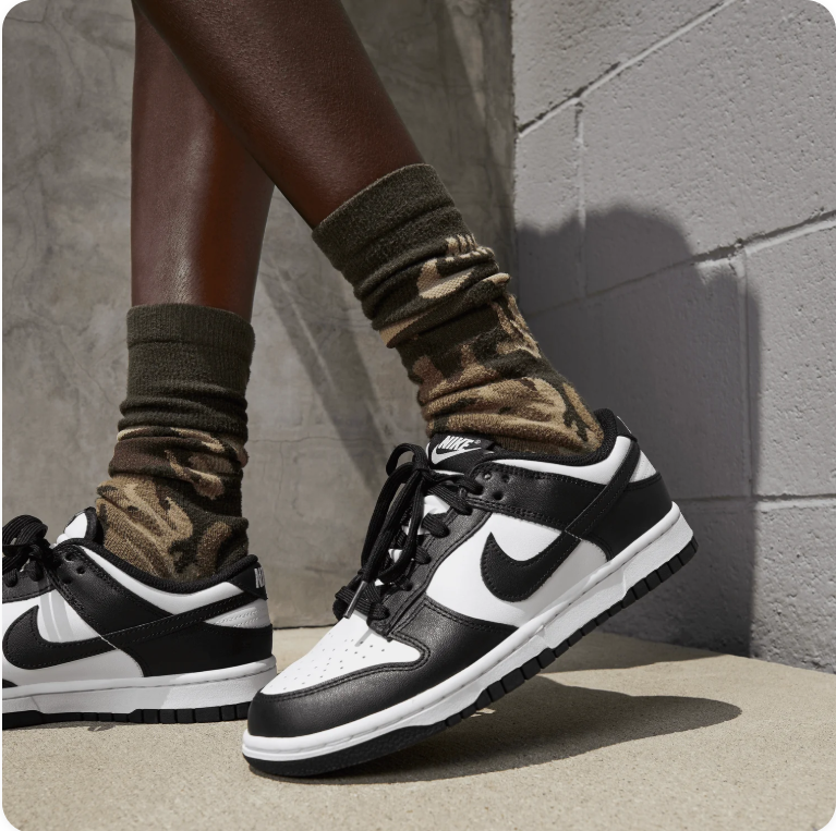 Nike Dunk Low – White / Black (Panda)
