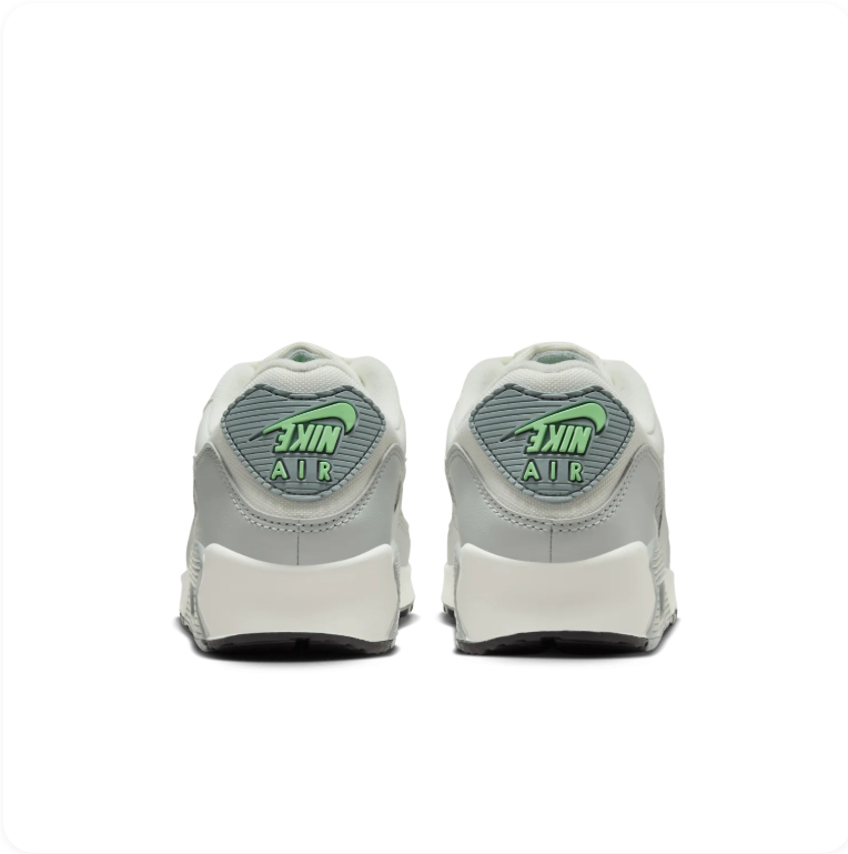 Nike Air Max 90 – Summit White / Wolf Grey / Vapor Green